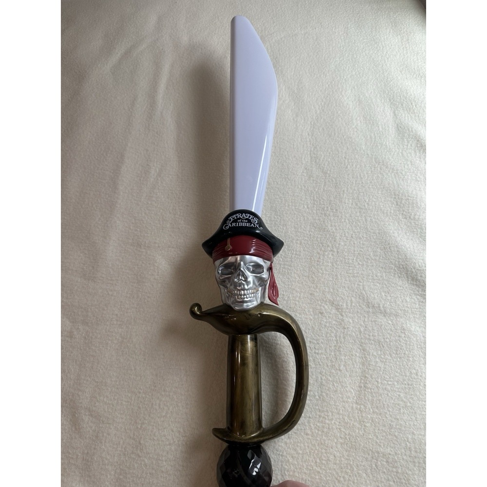 Disney Parks Pirates of the Caribbean Light Up Pirate Bubble Sword